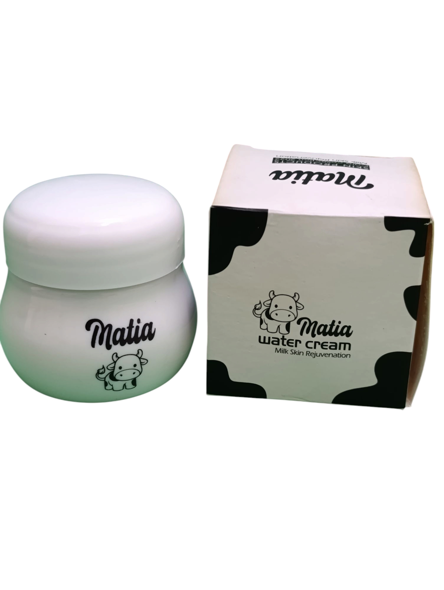 کرم مرطوب‌کننده و آبرسان ماتیا مدل شیر گاو وزن 85 گرم Matia